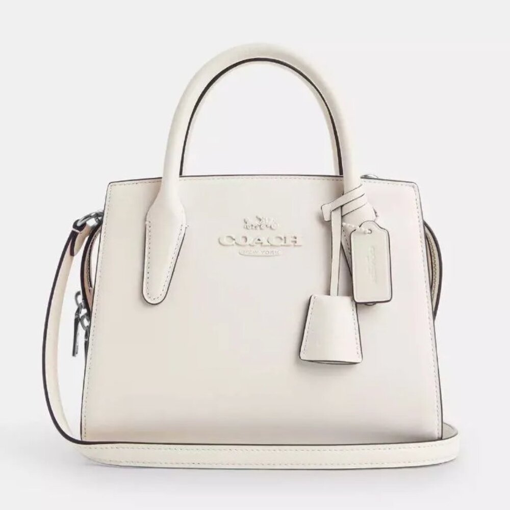 COACH Andrea Carryall Crossbody Bag In Chalk